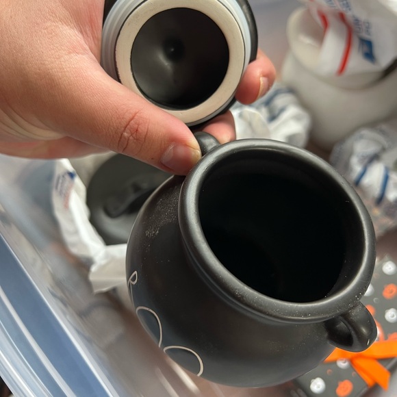 RAE DUNN BOO CAULDRON - Picture 3 of 3